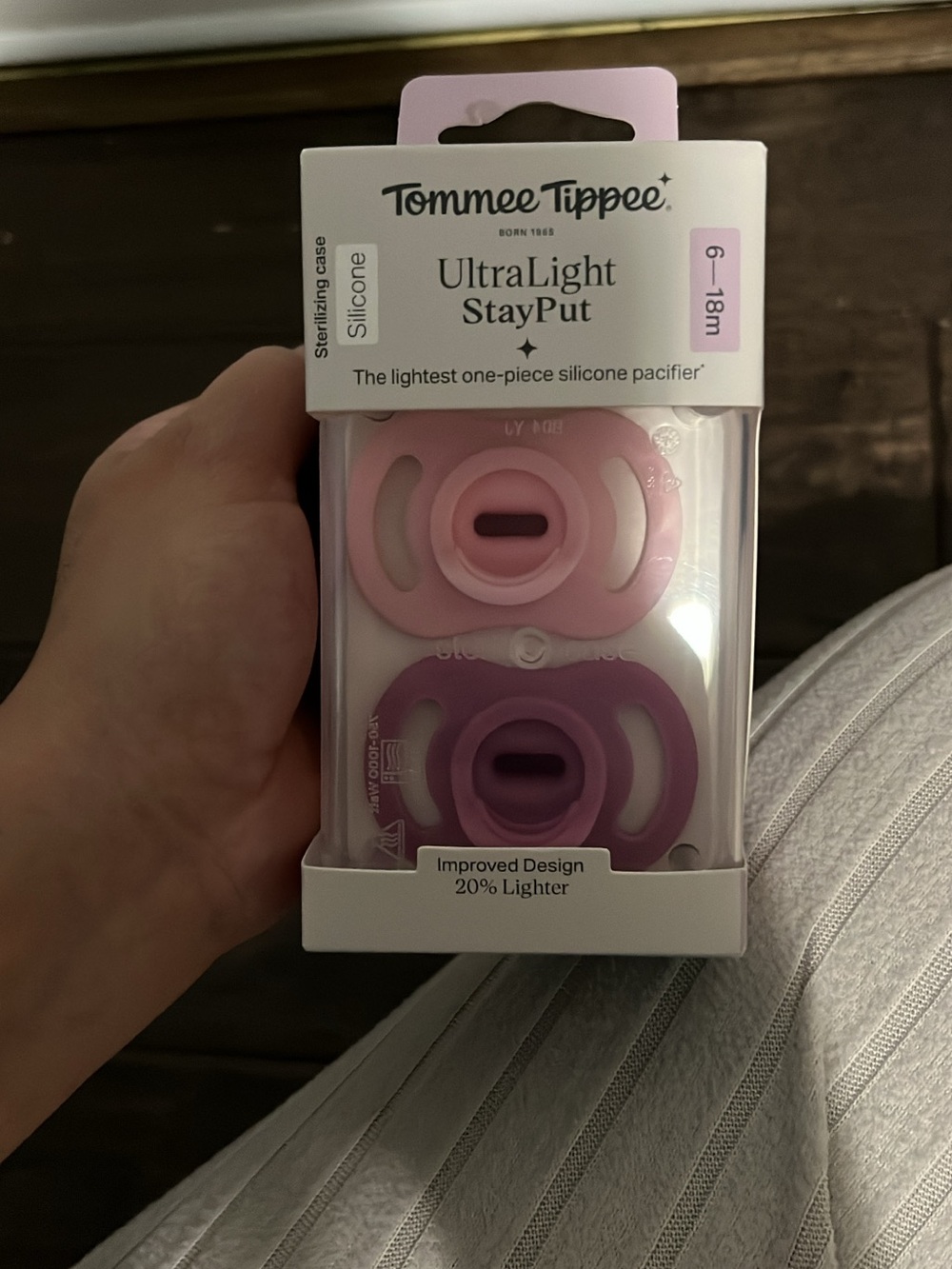 Pacifier pink